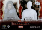 2022 Paul Bettany as White Vision Kathryn Hahn as Agatha Harkness Marvel Studios' WandaVision WANDA'S REALITY PLEXI CARD #DP-7