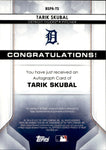 2020 Tarik Skubal Bowman Sterling ROOKIE AUTO AUTOGRAPH RC #BSPA-TS Detroit Tigers