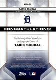 2020 Tarik Skubal Bowman Sterling ROOKIE AUTO AUTOGRAPH RC #BSPA-TS Detroit Tigers