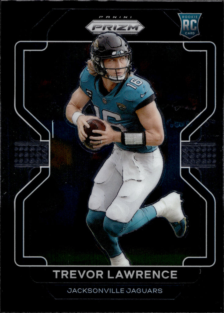 2021 Trevor Lawrence Panini Chronicles PRIZM BLACK ROOKIE RC #PB-1 Jac