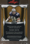 2025 Randy White Leaf Metal INSCIPTION BLUE AUTO 4/5 Dallas Cowboys #I-RW1