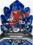 2021-22 Cole Caufield Upper Deck Ice CRYSTALS ROOKIE RC #IC-54 Montreal Canadiens