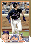 2023 Brett Baty Topps Series 1 ROOKIE GOLD 1388/2023 #89 New York Mets