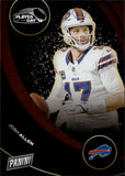 2024 Josh Allen Panini Player of the Day ORANGE 008/199 #9 Buffalo Bills