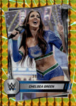 2025 Chelsea Green Topps Chrome WWE GOLD GEOMETRIC REFRACTOR 29/50 #104 Friday Night Smackdown