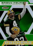 2006 Brett Favre Topps Finest MOMENTS GREEN REFRACTOR 008/199 #BF9 Green Bay Packers HOF