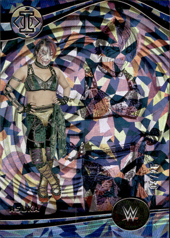 2023 Asuka Panini Chronicles WWE Illusions CRACKED ICE 04/25 #272 Friday Night Smackdown