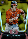 2012 Bryce Harper Bowman Platinum GOLD ROOKIE RC #56 Washington Nationals