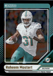 2024 Raheem Mostert Panini Donruss MIRROR BLACK PRESS PROOF 04/10 #282 Miami Dolphins