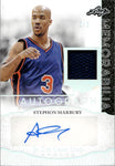 2024 Stephon Marbury Leaf In the Game Used JERSEY AUTO 2/2 AUTOGRAPH RELIC #IGA-SM1 New York Knicks