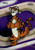 2025 Tigger Topps Chrome Disney PURPLE REFRACTOR 46/75 #142 Winnie the Pooh