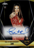 2025 Lita Topps Chrome WWE REFRACTOR HALL OF FAME AUTO 069/175 AUTOGRAPH #HOF-LIT WWE HOF