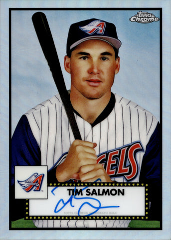 Tim Salmon 1998 Fleer Sports Illustrated Mini Posters #1 Anaheim Angels  Baseball Card