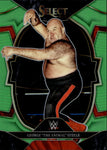 2023 George "The Animal" Steele Panini Select WWE NEON GREEN CONCOURSE LEVEL 15/75 #39 WWE Legend
