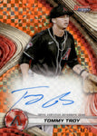 2024 Tommy Troy Bowman's Best ORANGE XFRACTOR BEST OF 2024 AUTO 14/25 AUTOGRAPH #B24-TT Arizona Diamondbacks