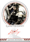 2022 Gethin Anthony as Renly Baratheon Rittenhouse Game of Thrones Volume 2 RED INK AUTO AUTOGRAPH #_GEAN 1