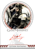 2022 Gethin Anthony as Renly Baratheon Rittenhouse Game of Thrones Volume 2 RED INK AUTO AUTOGRAPH #_GEAN 1