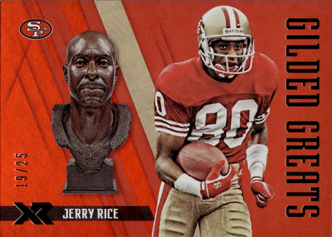 1995 Select Certified Mirror Gold #49 Jerry Rice Team: San