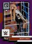 2023 Becky Lynch Panini Chronicles DONRUSS OPTIC PURPLE 09/49 #368 Monday Night Raw