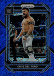 2023 Cruz Del Toro Panini Prizm WWE BLUE SHIMMER SP 05/11 #133 Friday Night Smackdown