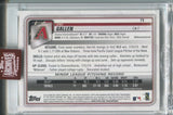 2023 Zac Gallen Topps Archives Signature Series AUTO 11/99 AUTOGRAPH #75 Arizona Diamondbacks
