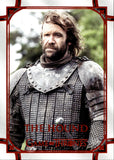 2021 The Hound Rittenhouse Game of Thrones THE IRON ANNIVERSARY SERIES 2 RED 06/50 #176