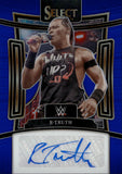 2024 R-Truth Panini Select WWE BLUE HOLO SILVER SIGNATURES AUTO 01/49 AUTOGRAPH #SG-RTH Monday Night Raw