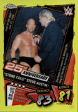 2021 "Stone Cold" Steve Austin Topps Chrome Slam Attax YELLOW REFRACTOR 65/99 #117 WWE Legend