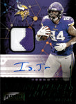 2021 Irv Smith Jr. Panini Playbook SIGNATURE ROUTES GREEN PATCH AUTO 19/25 AUTOGRAPH RELIC #SRO-ISJ Minnesota Vikings