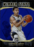 2020-21 Stephen Curry Donruss Optic WINNER STAYS PURPLE PRIZM #3 Golden State Warriors