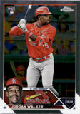 2023 Jordan Walker Topps Chrome ROOKIE RC #209 St. Louis Cardinals 25