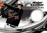 2023 Adley Rutschman Topps Update ROOKIE MAJOR LEAGUE MATERIAL JERSEY RELIC #MLM-AR Baltimore Orioles