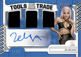 2023 Zelina Vega Panini Chronicles WWE Absolute TOOLS OF THE TRADE TRIPLE RELIC AUTO 31/99 AUTOGRAPH #TOT-ZVG Friday Night Smackdown