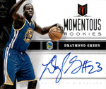 2012-13 Draymond Green Panini Momentum MOMENTOUS ROOKIES AUTO AUTOGRAPH RC #80 Golden State Warriors