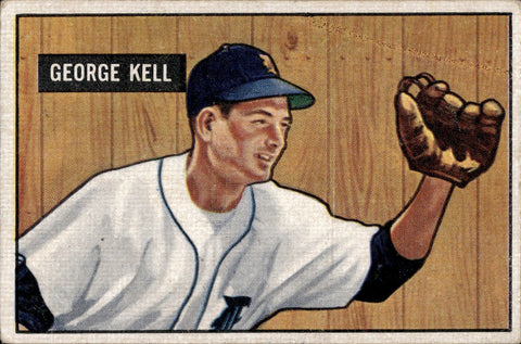 1951 George Kell Bowman #46 Detroit Tigers BV $60