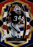 2018 Bo Jackson Panini Select PREMIER LEVEL 063/199 #198 Los Angeles Raiders