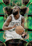 2023-24 Jaylen Brown Panini Select GREEN CRACKED ICE MEZZANINE LEVEL #379 Boston Celtics