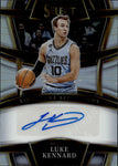 2022-23 Luke Kennard Panini Select SIGNATURE SELECTIONS SILVER AUTO Atlanta Hawks #SS-LKK