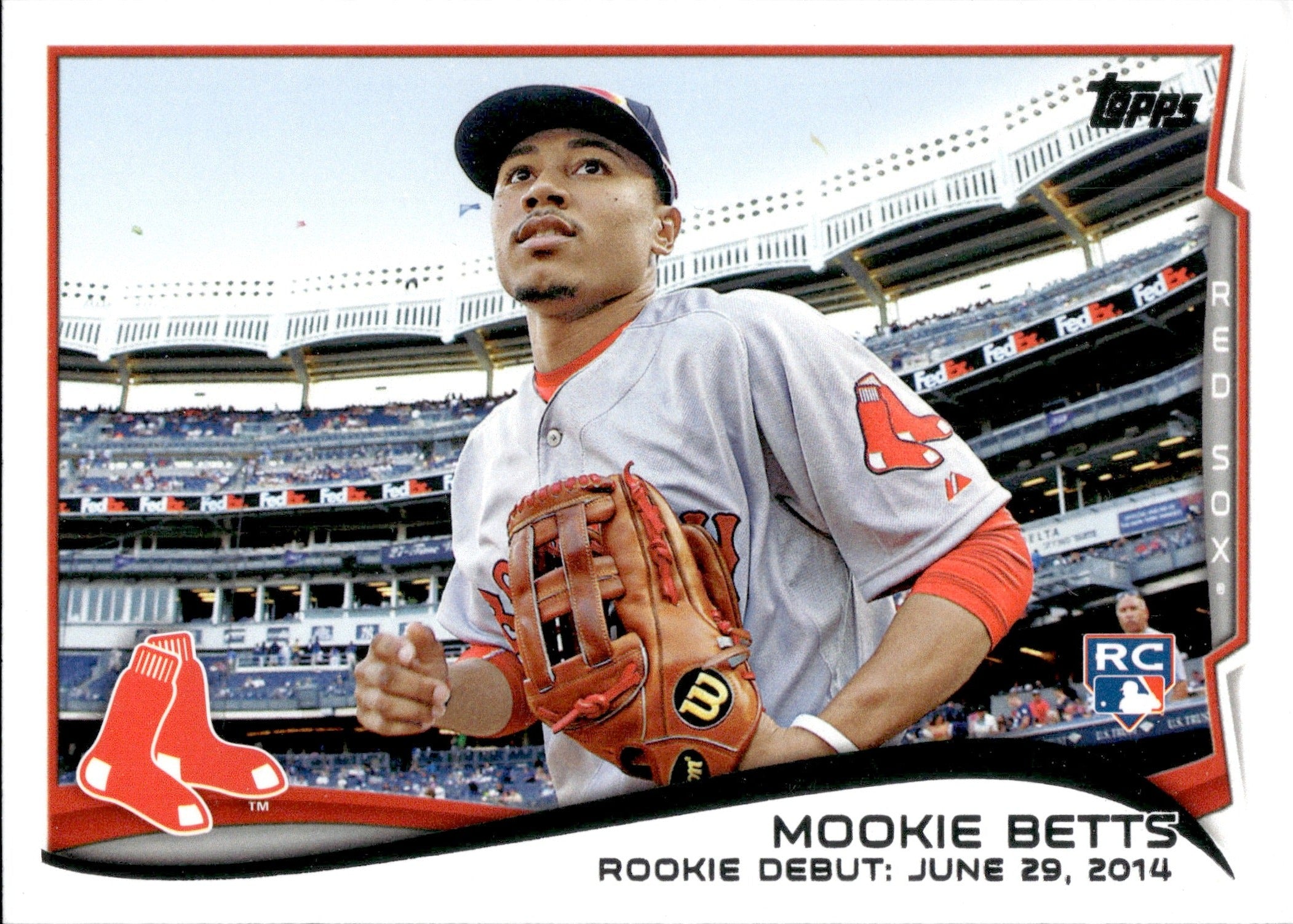  Mookie Betts 2022 Topps Update All-Star Jersey