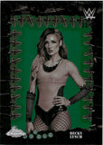 2025 Becky Lynch Topps Chrome WWE X Cactus Jack FAMED PHANTOMS GREEN REFRACTOR 33/99 #FMP-26 Monday Night Raw