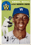 1954 Angel Scull Topps ROOKIE RC #204 Washington Senators BV $25