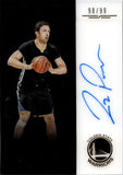 2016-17 Zaza Pachula Panini Noir AUTO 98/99 AUTOGRAPH #19 Golden State Warriors