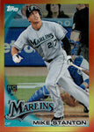 2010 Mike Stanton Topps RED HOT ROOKIE REDEMPTION RC #RHR-4 Florida Marlins