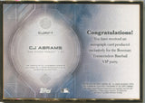 2020 CJ Abrams Bowman Transcendent VIP Party GOLD FRAMED ROOKIE AUTO 17/50 AUTOGRAPH RC #CJVA-1 San Diego Padres