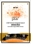 2025 Adrianna Rizzo Topps Chrome NXT CHROME AUTOGRAPH BLACK AUTO 5/10 #NXT-ARZ