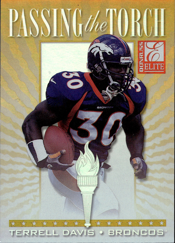 Terrell Davis - Trading/Sports Card Signed