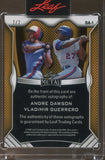 2025 Andre Dawson Vladimir Guerrero Leaf Metal DUAL AUTO 7/7 Montreal Expos #DA-1