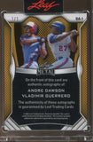 2025 Andre Dawson Vladimir Guerrero Leaf Metal DUAL AUTO 1/1 Montreal Expos #DA-1