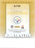 2021 Minkah Fitzpatrick Pinnacle INSCRIPTIONS AUTO 025/100 AUTOGRAPH #PI-MFI Pittsburgh Steelers