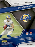 2021 Cooper Kupp Panini Spectra CELESTIAL VESTED VETERANS JERSEY AUTO 22/25 AUTOGRAPH RELIC #VV-CK Los Angeles Rams